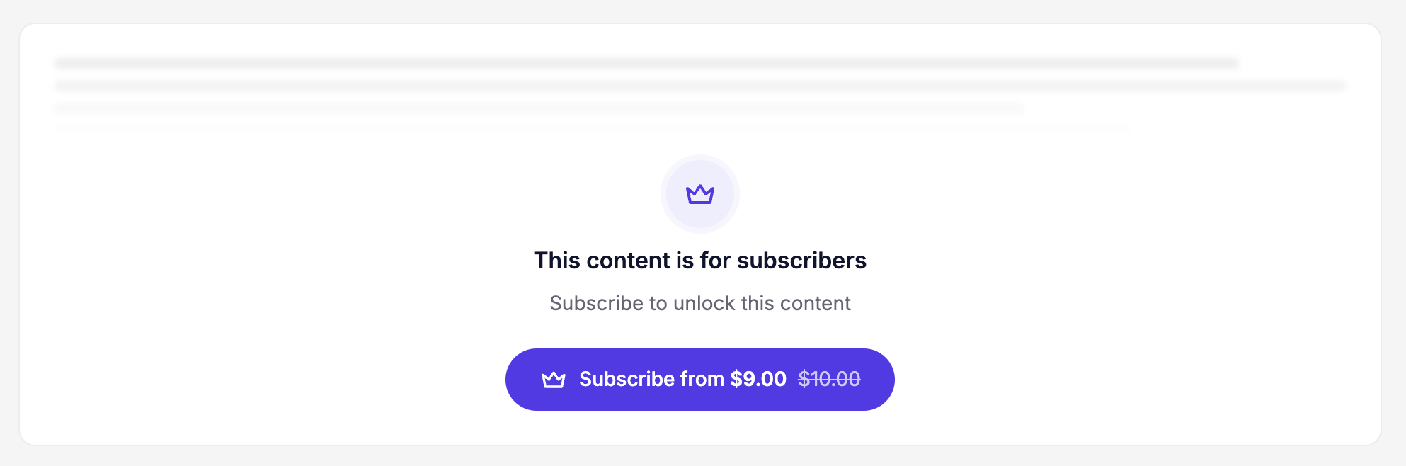 Let creators earn — and take your cut