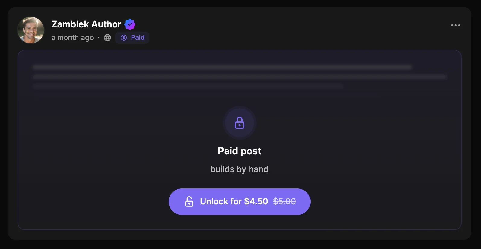 Let creators earn — and take your cut