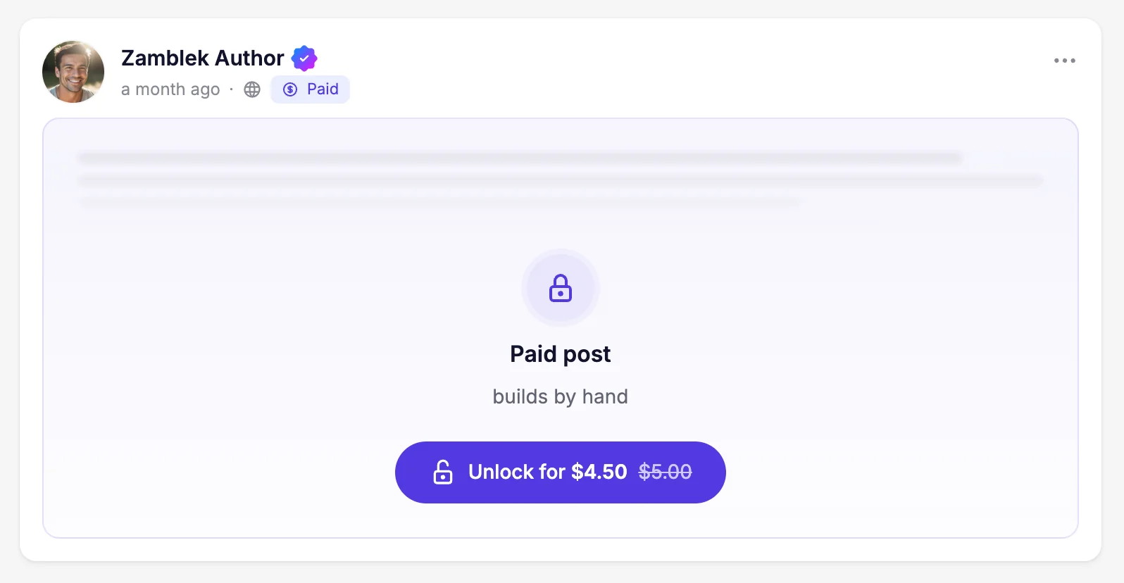 Let creators earn — and take your cut